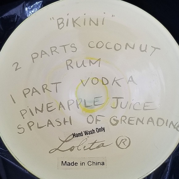 Lolita "Bikini" Martini Glass - Picture 5 of 8